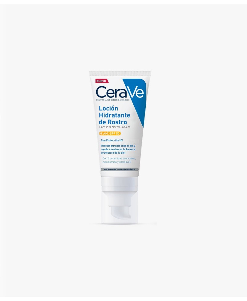 CERAVE LOCION HIDRATANTE DE ROSTRO SPF50 52 ml