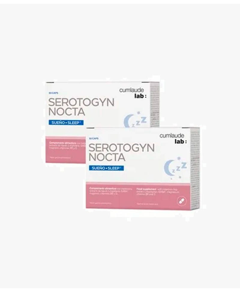 DUPLO CUMLAUDE LAB: SEROTOGYN NOCTA 30 CAPSULAS 2a UD 50