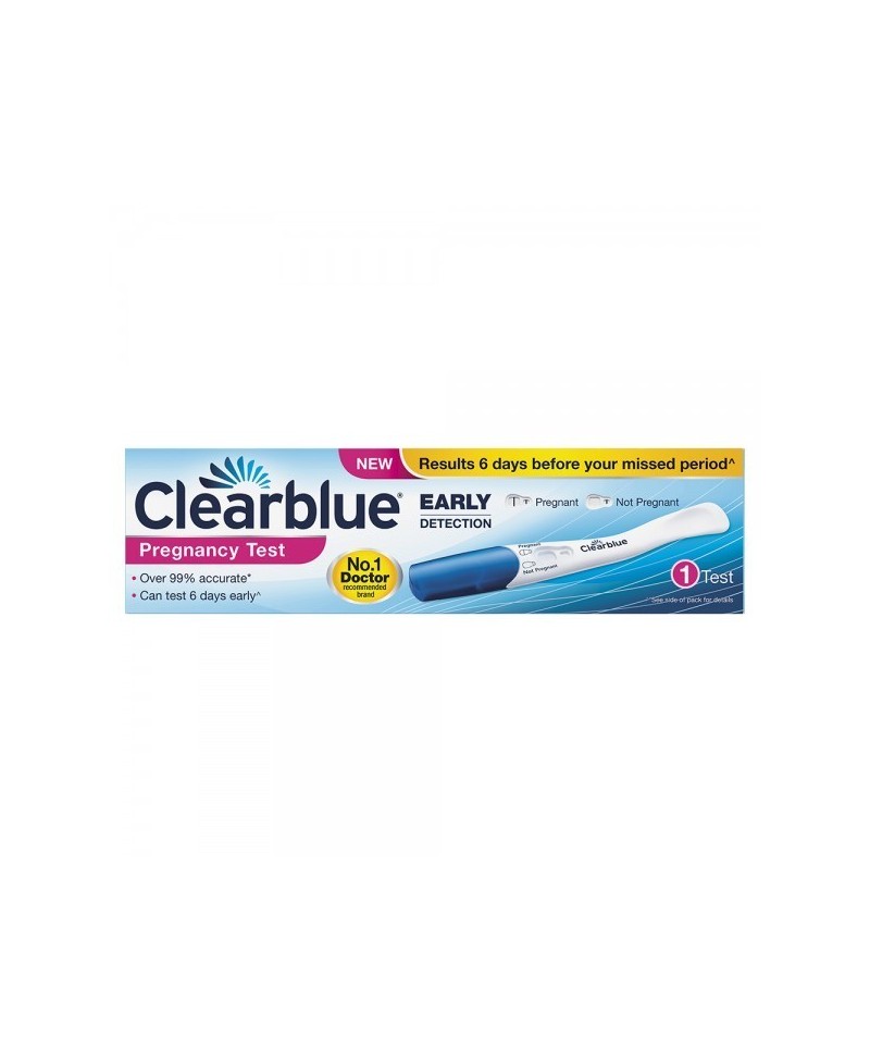 CLEARBLUE PRUEBA DE EMBARAZO DETECCION TEMPRANA 1 PRUEBA
