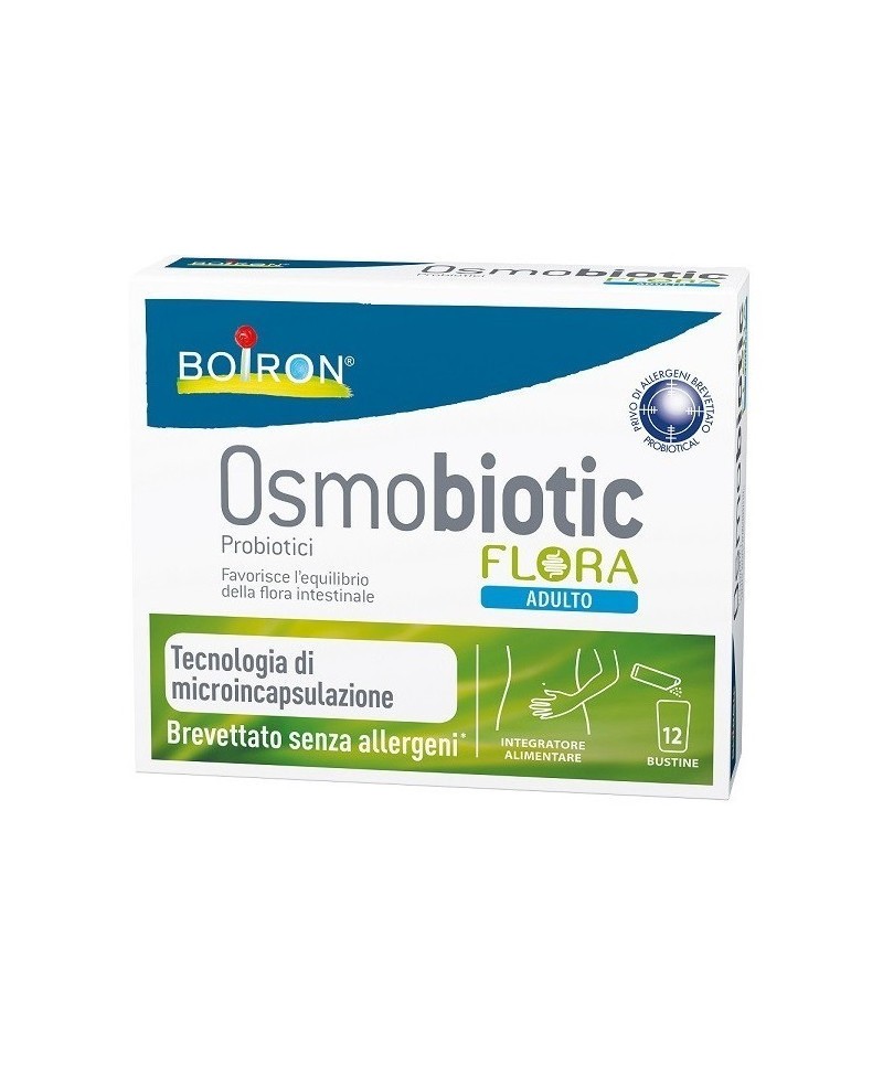 OSMOBIOTIC FLORA ADULTO 12 SOBRES 1,6 g