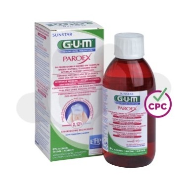 GUM PAROEX TRATAMIENTO COLUTORIO 1 ENVASE 300 ml