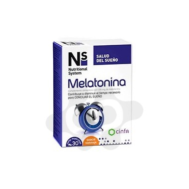 NS MELATONINA 1,95 mg 30 COMPRIMIDOS MASTICABLES