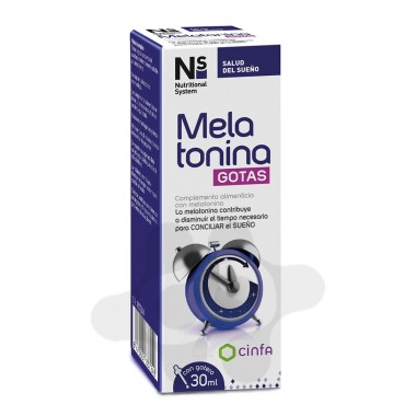 NS MELATONINA GOTAS 1 mg 30 ml