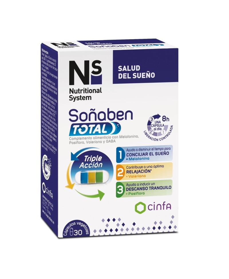 NS SOÑABEN TOTAL 30 CAPSULAS VEGETALES
