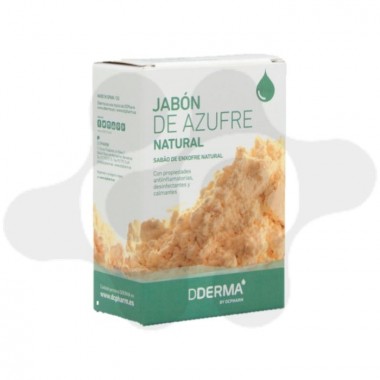 DDERMA JABON DE AZUFRE NATURAL 1 ENVASE 100 g