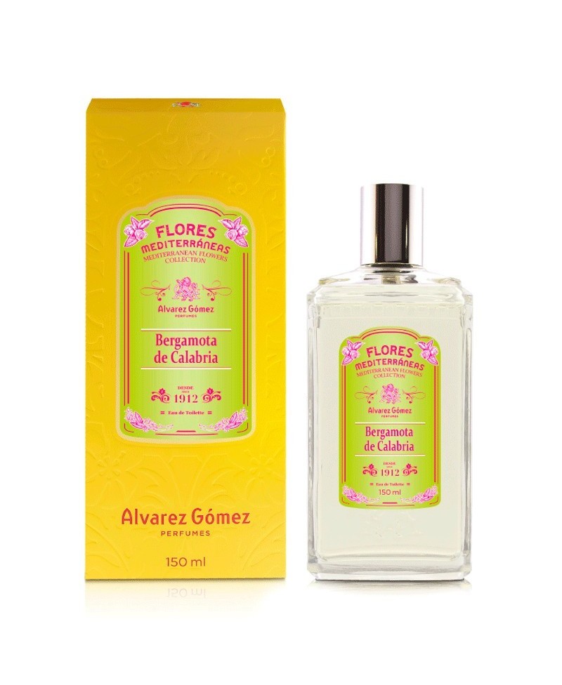 FLORES MEDITERRANEAS ALVAREZ GOMEZ 1 ENVASE 150 ml AROMA BERGAMOTA DE CALABRIA