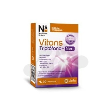 NS VITANS TRIPTOFANO+ NEO 30 COMPRIMIDOS